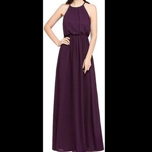 Size 6 Babyonlinedress Halter Maxi Dress